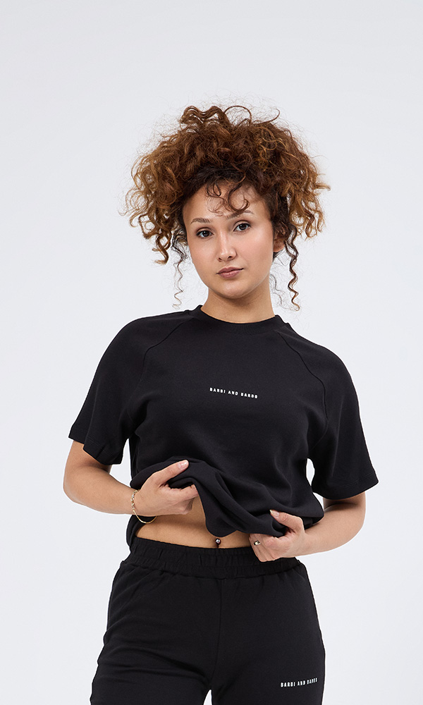 MONO FLOW BLACK T-SHIRT