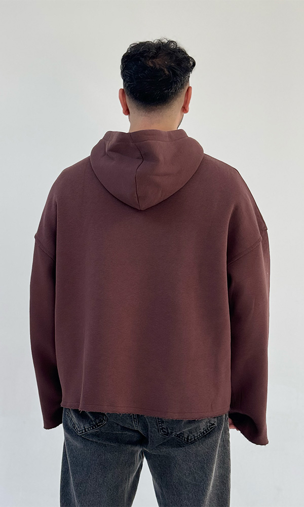 Burak kahve oversize kapsonlu copy 2